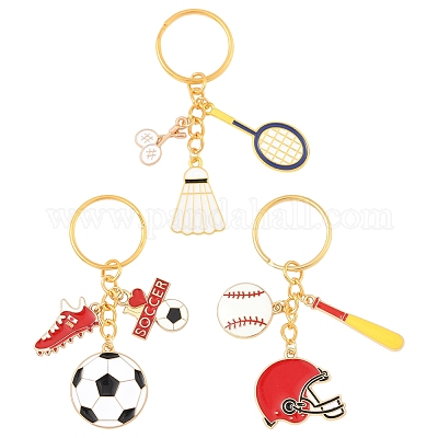 Брелок из эмалевого сплава KEYC-FS00030-02-1