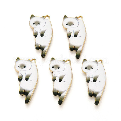 Подвески из эмали и сплава ENAM-N063-01F-1