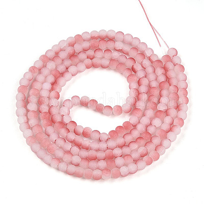 Стеклянные бусины кракле X1-GLAA-N009-4mm-03-1