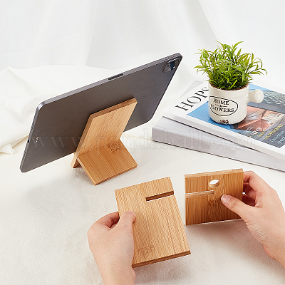 Bamboo Tablet Dock (iPad Stand & Holder)