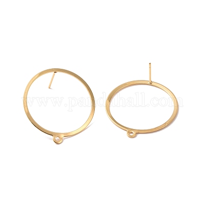 201 фурнитура для сережек-гвоздиков из нержавеющей стали STAS-K241-12G-1