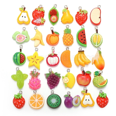 Смола фруктовые подвески PW-WGB3762-01-1