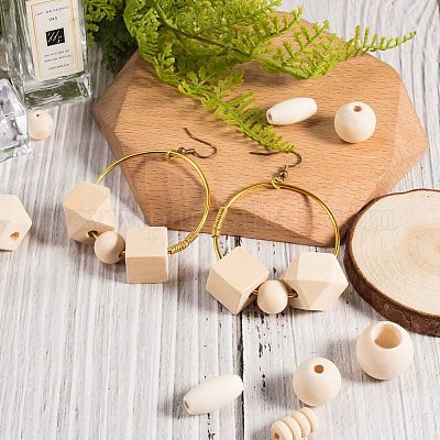 Wholesale Unfinished Natural Wood Beads 
