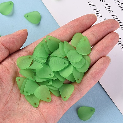 Прозрачные матовые акриловые подвески MACR-S371-09A-734-1