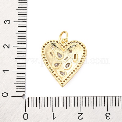 Латунные микро проложить кубического циркония подвески KK-D325-58G-01-1