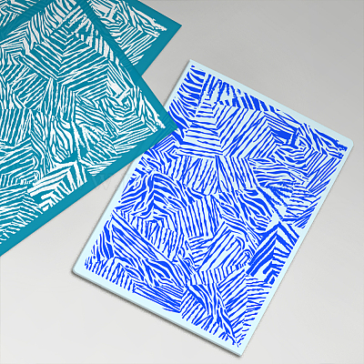 Olycraft 4x5 Pouce Pochoirs En Argile Graffiti Motif Sérigraphie Pour Pâte Polymère Amour Coeur Serigraphie Pochoirs Maille Transfert Pochoirs Cercle Maille Pochoir Pour Pate Polymere Fabrication De B