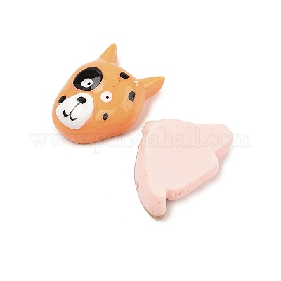 Симпатичные кабошоны из смолы с животными CRES-E003-06-1