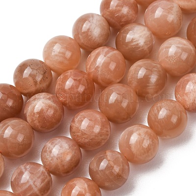 Natürliche sunstone Perlen Stränge&nbsp;G-N327-01C-03-01-1