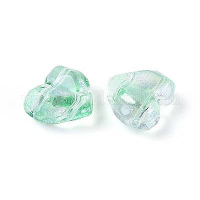 Прозрачные стеклянные бусины GLAA-T028-03G-1