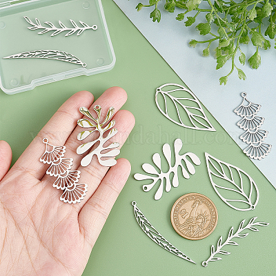 10 шт. 5 подвески из нержавеющей стали 201 STAS-UN0035-20-1