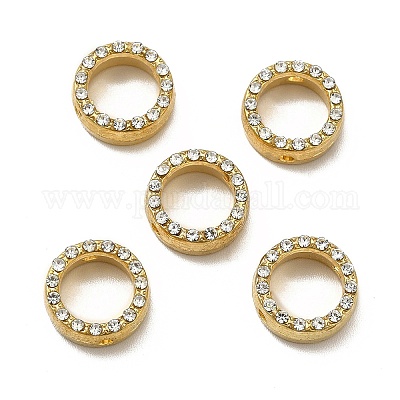 Cornice di perline di strass in lega&nbsp;PALLOY-F290-40KCG-1