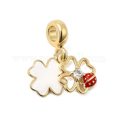 Латунные европейские подвески с подвесками KK-A268-32G-1