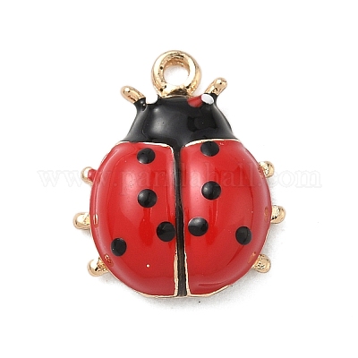 Подвески из эмали и сплава&nbsp;ENAM-F156-04G-03-1