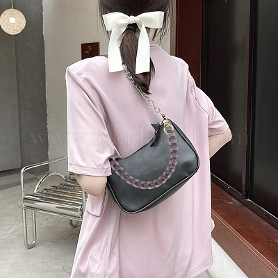 2 шт. акриловые витые ручки для сумок&nbsp;DIY-BBC0002-81-1