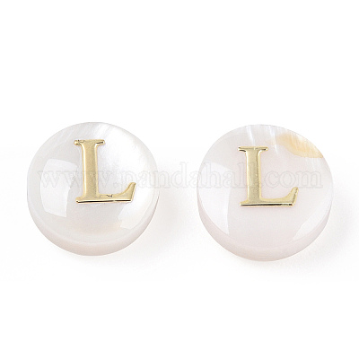 Бусины из натуральных пресноводных ракушек SHEL-N036-01L-1