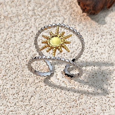 Кольца из нержавеющей стали 304 RJEW-P170-02D-G-1