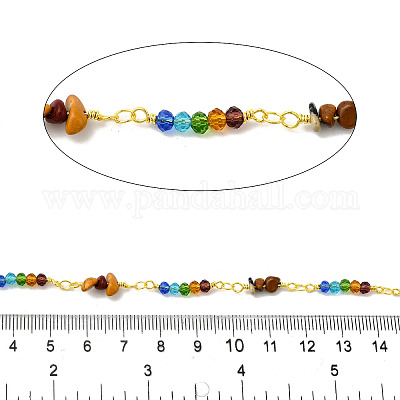 Латунные соединительные цепи ручной работы CHC-L053-07G-1