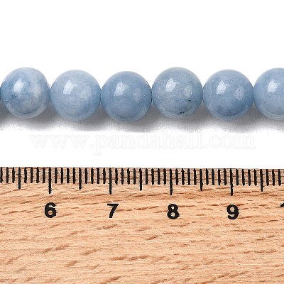 Природные окрашенные белого нефрита нитей бисера G-M402-C03-27-1