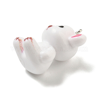 Подвески из непрозрачной смолы 10 шт. RESI-H160-01P-04-1