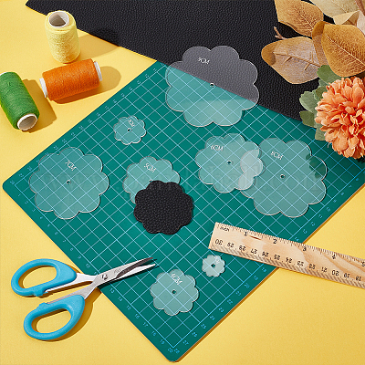 8 шт. 8 стиля акриловых листов DIY-WH0622-148C-1