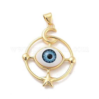 Подвески из непрозрачной смолы KK-G419-09G-05-1