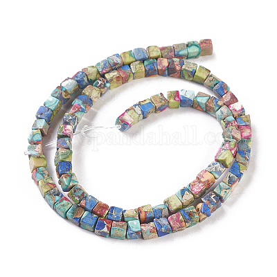 Натуральные имперские нитки из яшмы G-I248-02A-1