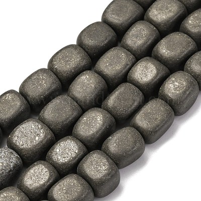 Природного пирита бисер нитей G-B155-D12-1