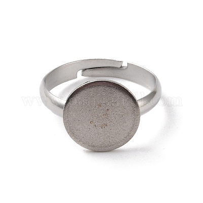 Оправы для колец из нержавеющей стали марки 304 STAS-K278-11D-P-1