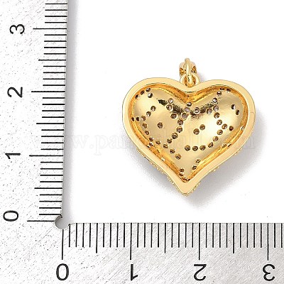 Латунные микро проложить кубического циркония подвески KK-R221-01G-02-1