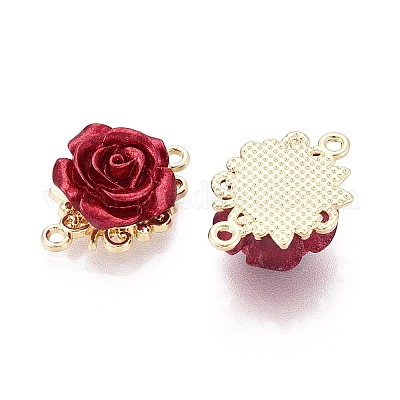 Соединители звеньев сплава плакировкой стойки дня валентинки PALLOY-S132-198-RS-1