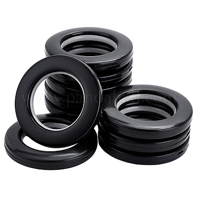 10 шт. ПП кольца для штор DIY-GA0007-59B-1