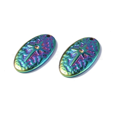 Ионное покрытие (ip) подвеска из нержавеющей стали 304 со стразами STAS-I694-05MC-1