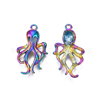 Подвески из сплава цвета радуги PALLOY-N156-212-1