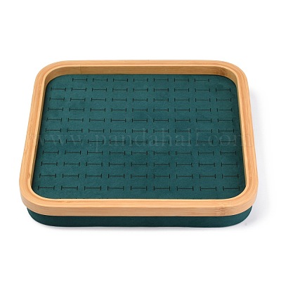 Модные бархатные деревянные шкатулки RDIS-B003-03-1