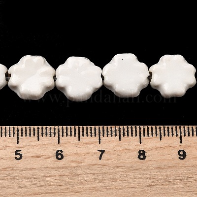 Фарфора ручной работы бисер нитей PORC-K010-05F-1