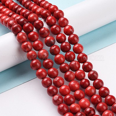 Бусины из природных Говлит G-G904-8mm-03-1