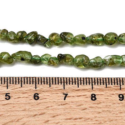 Природный перидот бисер нитей G-P601-A01-01-1