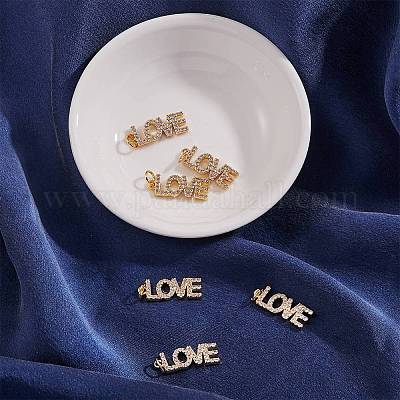 5 шт. Латунные подвески с микропаве ZIRC-SZ0002-02-1