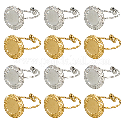 12 шт. 2-цветный компонент кольца-манжеты из нержавеющей стали 304 STAS-SC0007-88-1