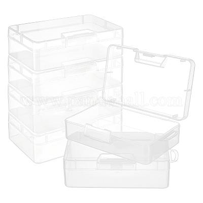 Пластиковые контейнеры для шариков с откидной крышкой AJEW-WH0479-88A-1