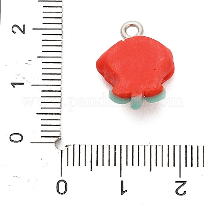 Подвески из непрозрачной смолы RESI-A047-04B-1