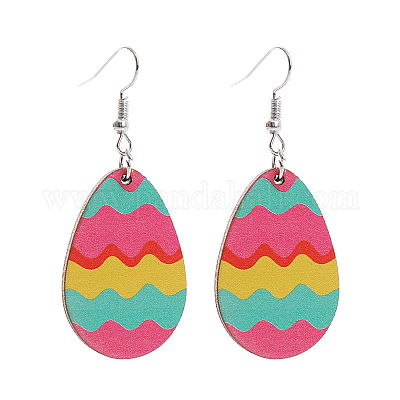 Orecchini pendenti in acrilico pasquali&nbsp;FS-WG15F89-05-1