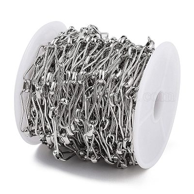 Латунные звенья цепи в форме песочных часов с покрытием стойки CHC-G023-01P-1