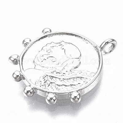 Латунные подвески KK-R126-021-NF-1