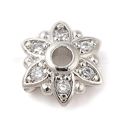 Покрытие стойки латунные микропаве колпачки из кубического циркония KK-M248-10P-1