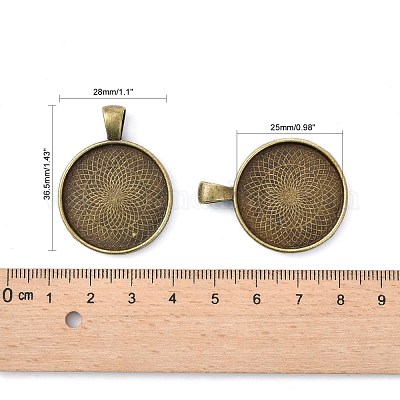 Сеттинги для кабошонов или кулона TIBEP-Q045-048AB-NR-1