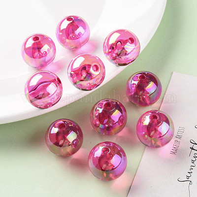 Прозрачные акриловые бусины MACR-S370-B20-706-1