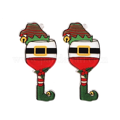 Акриловые подвески с рождественской тематикой&nbsp;BACR-N002-01H-1