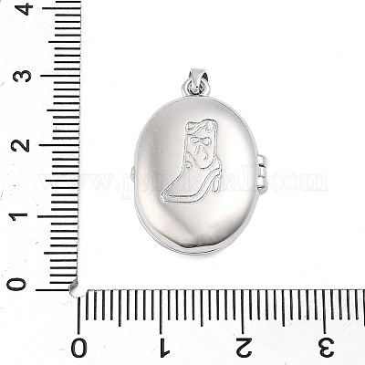 Подвески латуни медальон KK-H206-01P-02-1