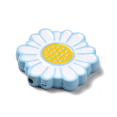 Непрозрачные акриловые бусины ACRC-I001-03B-1